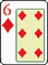 {#Six of diamonds}